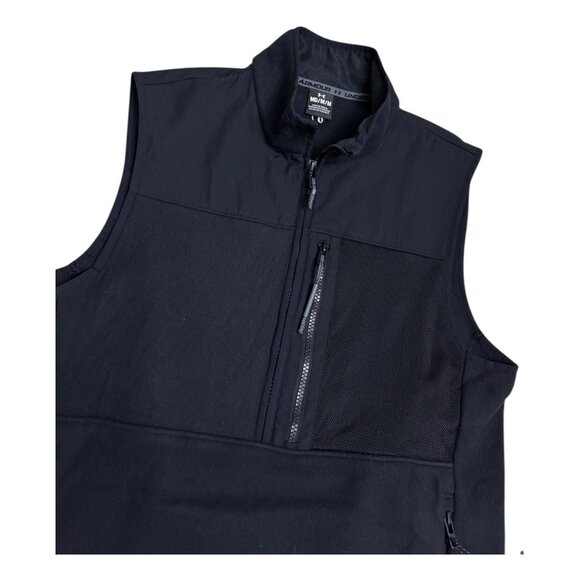 UNDER ARMOUR Fleece Half Zip Outdoor Winter Casual Vest Mens Medium - NWT - Picture 3 of 5